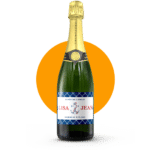 Champagne_mariage_etiquette_personnalisée_marine